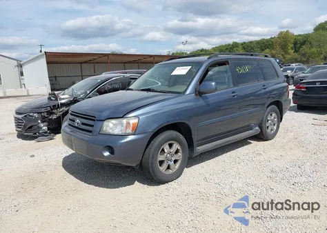2005 Toyota Highlander V6 from USA, damaged, VIN JTEEP21A550115801